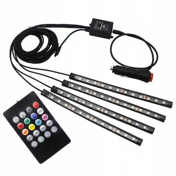 Светодиодная подсветка для салона автомобиля PILOT LIGHT BAR 4 х 12 светодиодов