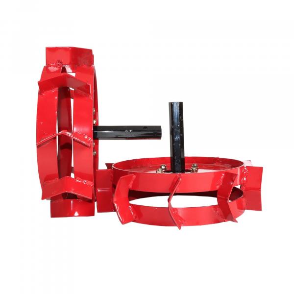 Metāla riteņi SMR-4.0/8 - 390x111 mm Kultivatoru/motobloku piederumi