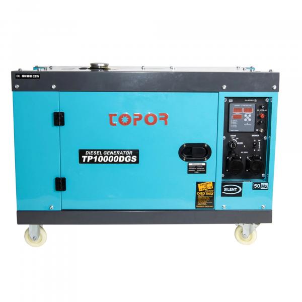 Dīzeļģenerators (vienfāzes) TP10000DGS Dīzeļģeneratori